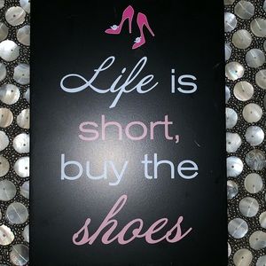 Woman’s pumps.